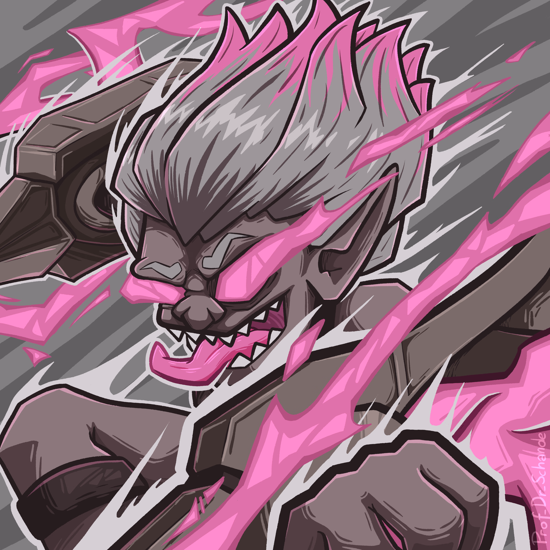 the character Briar from the game League of Legends