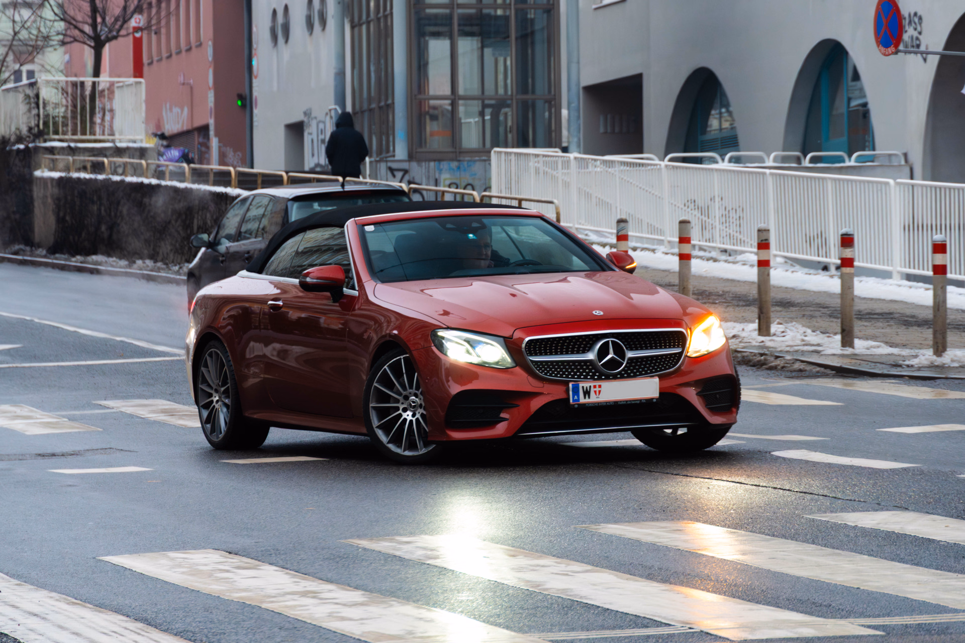 Car on the road